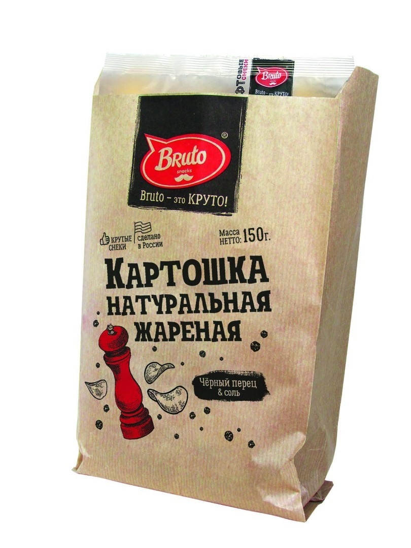 Картофель «Бруто» черный перец 130 гр. в Малаховке