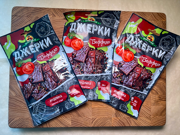 Джерки из индейки "Баффало" 45 гр. в Малаховке