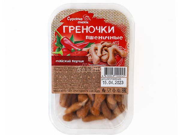 Сурские гренки Тайский перчик (100 гр) в Малаховке