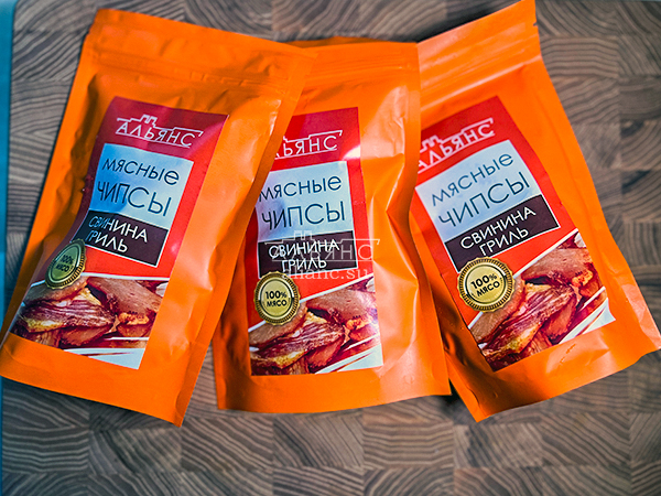 Мясо (АЛЬЯНС) вяленое свинина "Гриль" 50 гр. в Малаховке