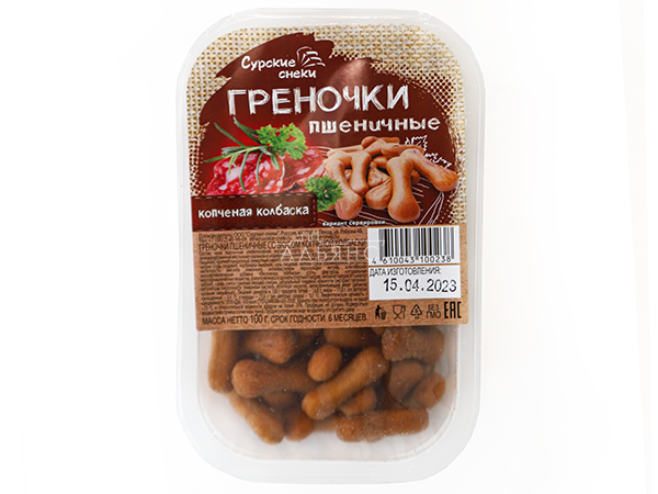 Сурские (ПШЕНИЧНЫЕ) Копченая колбаска (100 гр) в Малаховке