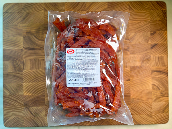 Продукт из мяса птиц "КАРПАЧЧО с АДЖИКОЙ" с/к "ООО БАЛТИКА" (Калининградская обл.) в Малаховке
