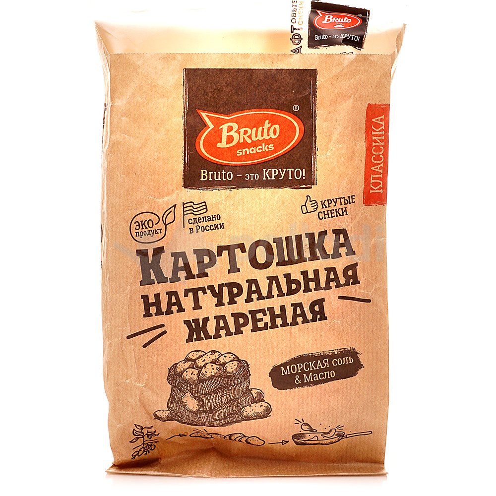 Картофель «Бруто» с солью 70 гр. в Малаховке