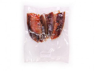 Горбуша соломка солено-сушеная: Ребра воблы с икрой