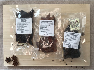 Арахис в глазури со вкусом креветки: Рыцарское мясо кабан